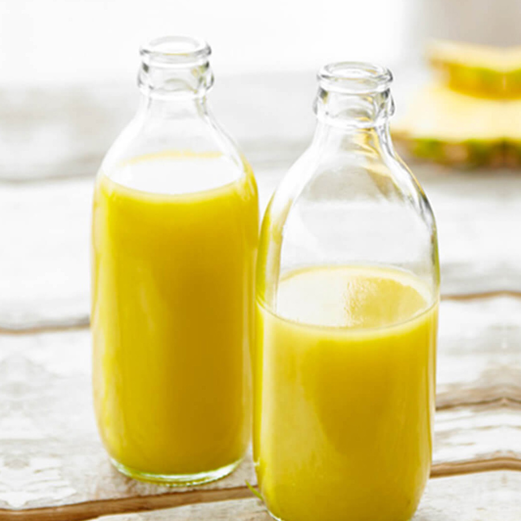A glass of Juice after Meals