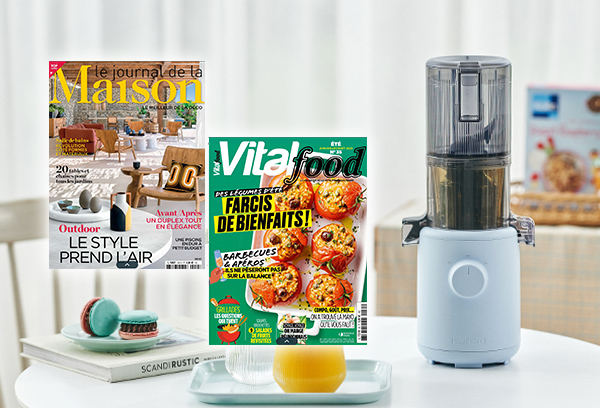 H310A articles published in French magazine Journal De La Maisons & Vital Food